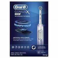 Photo 1 of Oral B Genius X 10000 Rechargeable Toothbrush AI Brushing Recognition