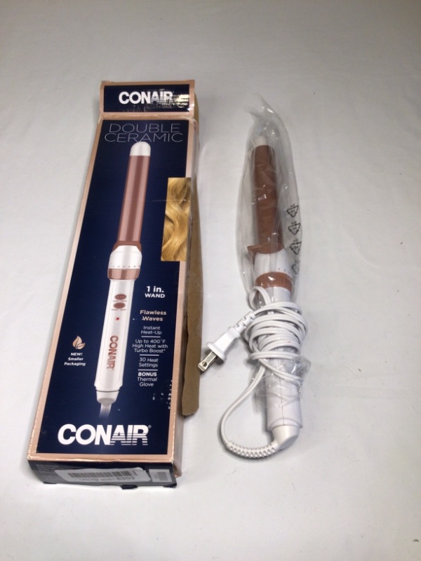 Photo 2 of Conair Double Ceramic 1-Inch Curling Iron