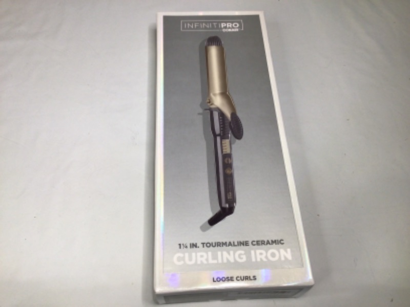 Photo 2 of INFINITIPRO BY CONAIR Tourmaline 1 1/4-Inch Ceramic Curling Iron