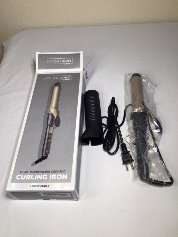 Photo 3 of INFINITIPRO BY CONAIR Tourmaline 1 1/4-Inch Ceramic Curling Iron