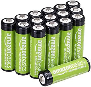 Photo 1 of 2 Boxes- One Box is Amazon Basics 16-Pack AA Rechargeable Batteries, Performance 2,000 mAh Battery, Pre-Charged, Recharge up to 1000 AND the Second Box is an 8 Pack of the same Batteries- 24 Batteries Total.
