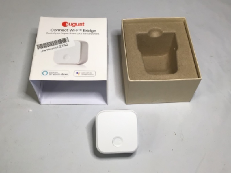 Photo 3 of August Connect Wi-Fi Bridge, Remote Access, Alexa Integration for Your August Smart Lock