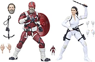 Photo 1 of Avengers Hasbro Marvel Legends Series 6-inch Scale Red Guardian & Melina Vostkoff Figure 