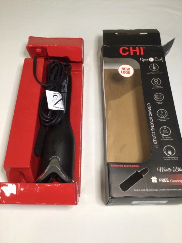 Photo 2 of Chi Spin n Curl 1"- Ceramic Rotating Curler
