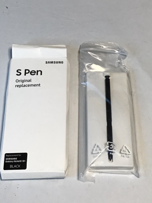 Photo 2 of Samsung Official Replacement S-Pen for Galaxy Note10, and Note10+ with Bluetooth (Black)