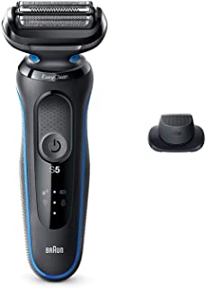 Photo 1 of Braun Electric Razor for Men, Series 5 5018s Electric Foil Shaver with Precision Beard Trimmer, Rechargeable, Wet & Dry with EasyClean