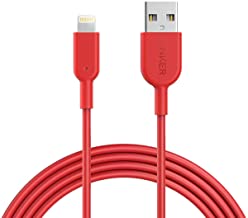 Photo 1 of Anker Powerline II Lightning Cable, [6ft MFi Certified] USB Charging/Sync Lightning Cord Compatible with iPhone SE 11 11 Pro 11 Pro Max Xs MAX XR X 8 7 6S 6 5, iPad and Mor