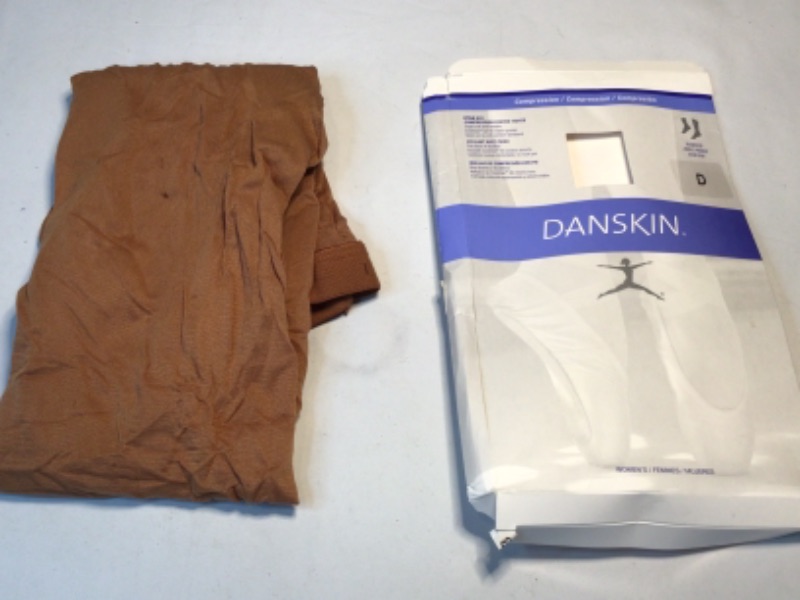 Photo 1 of Danskin Women's Compression Footed Tight-Style 212- Color Toast-Size D