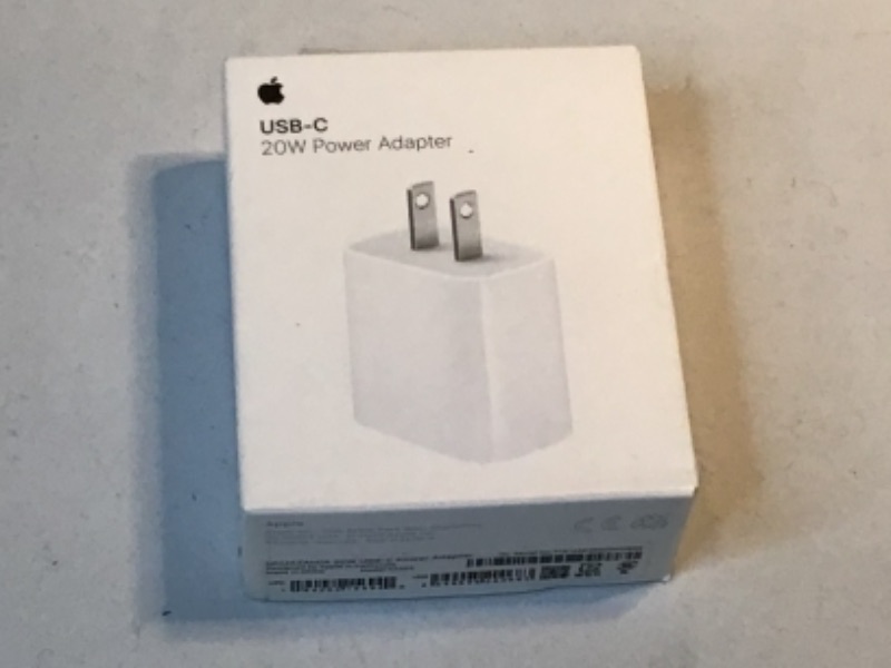 Photo 2 of Apple 20W USB-C Power Adapter