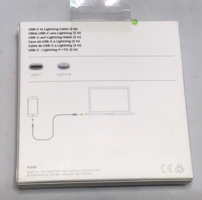 Photo 3 of Apple Lightning to USB-C Cable (2 m) -Box is Sealed