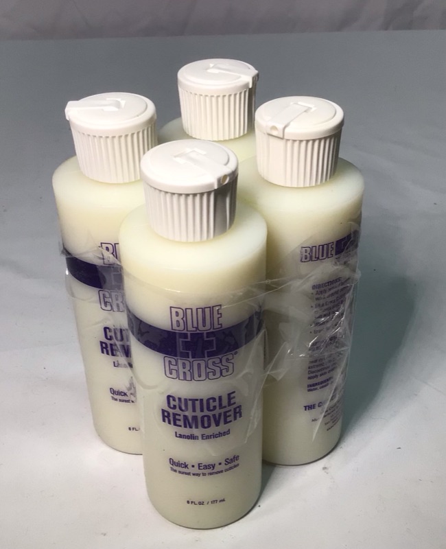 Photo 2 of 4 Pack- Blue Cross Cuticle Remover 6 Oz Bottles