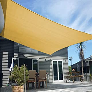 Photo 1 of Sun Shade Sail Canopy by Asani 12' x 16' Cover for Patio Outdoor, Rectangle Backyard Shade Sail for Garden Playground