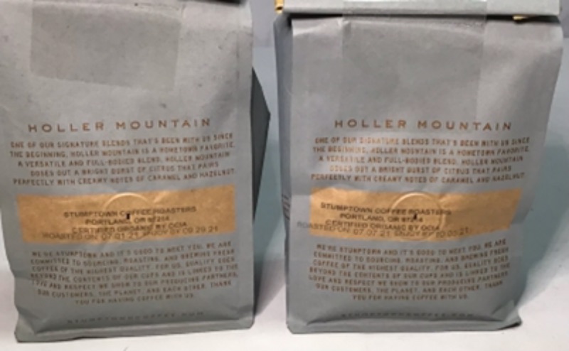 Photo 3 of 2 Bags- Stumptown Coffee Roasters, Holler Mountain - Organic Whole Bean Coffee - 12 Ounce Bag, Flavor Notes of Citrus Zest, Caramel and Hazelnut