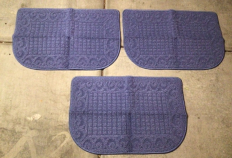 Photo 1 of 3 Pack of Bathroom Mats-BlueGray- 27 x 18 inches