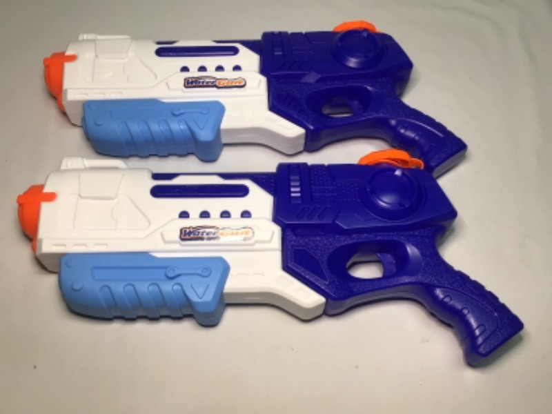 Photo 1 of 2 Pack Packs Water Guns for Kids Adults Summer Super Fighting Soaker Blaster