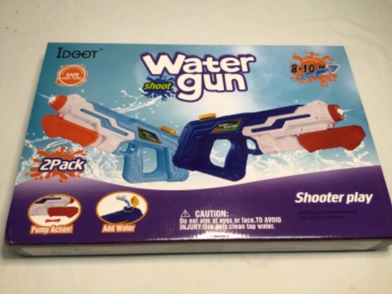 Photo 2 of 2 Pack Water Guns- Shoots 8-10 Meters