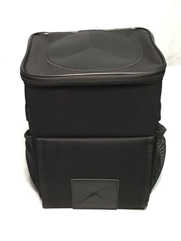 Photo 1 of 2 Pack-Automobile Trash Can- Attaches to Seat- Black