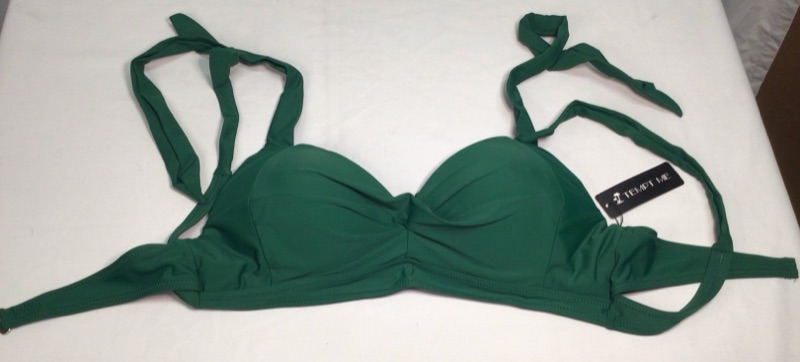 Photo 1 of Women's SwimSuit Top by Tempt Me- Green- Size Large