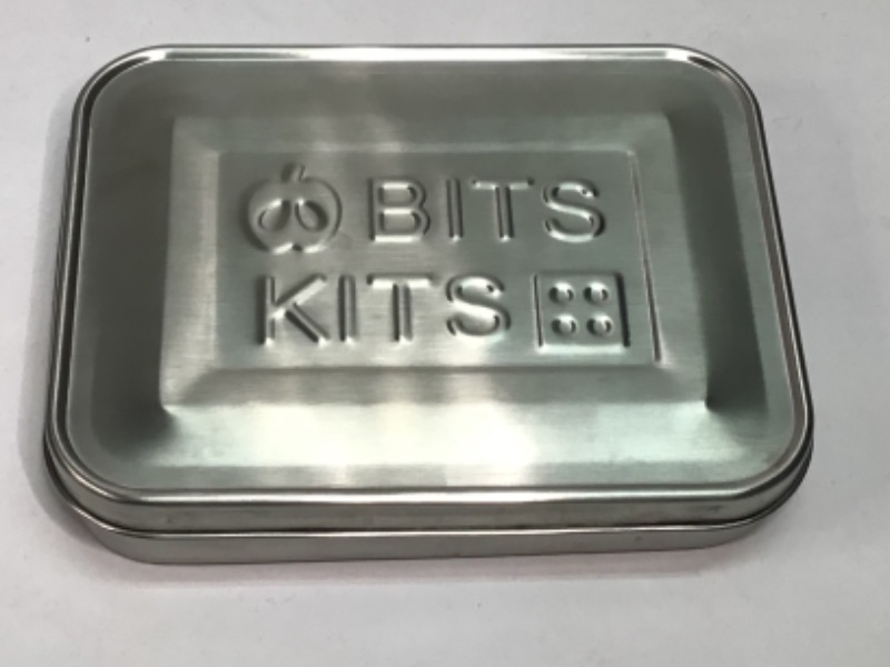 Photo 1 of Bits Kits Stainless Steel Bento Box Lunch and Snack Container for Kids and Adults, 5 Sections