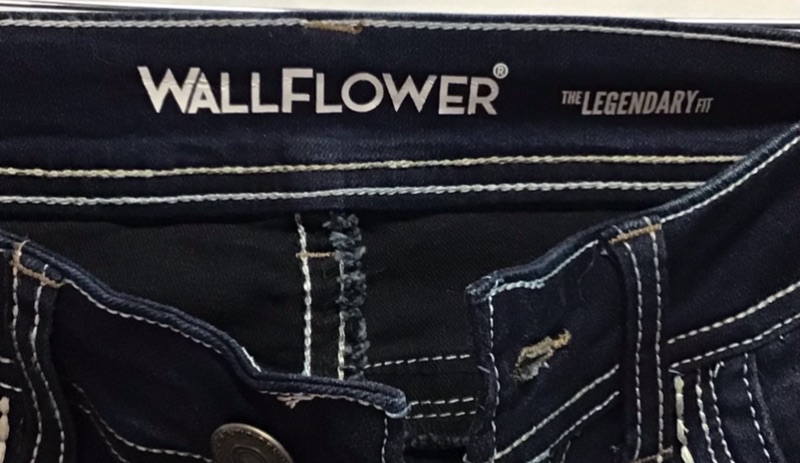 Photo 2 of Women's Wallflower Blue Denim Jeans- Size 9