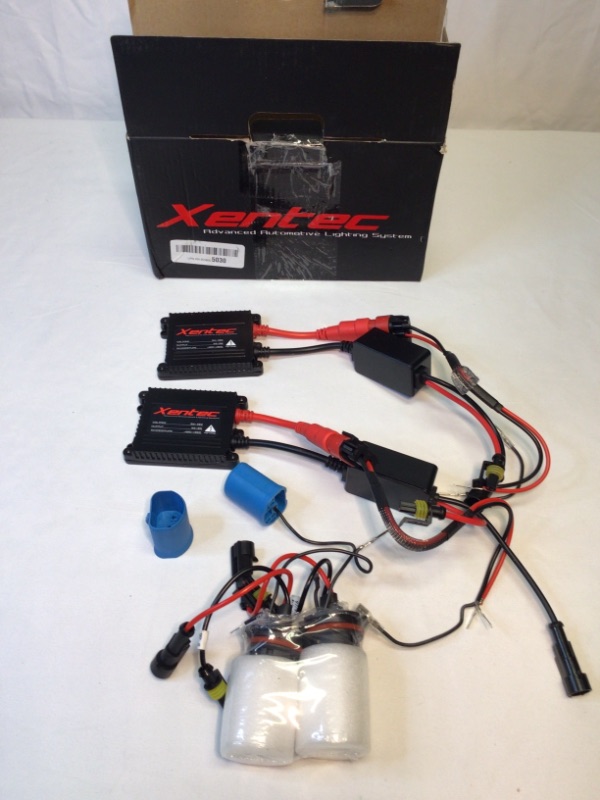 Photo 2 of Xentec H13 (9008) Hi/Lo 5000K HID Xenon Bulb bundle with 55W EP alloy Slim Ballast (Ivory White, high beam halogen)