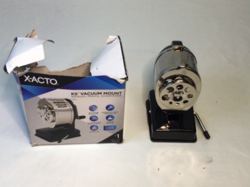Photo 3 of X-ACTO KS Manual Vacuum Mount Pencil Sharpener