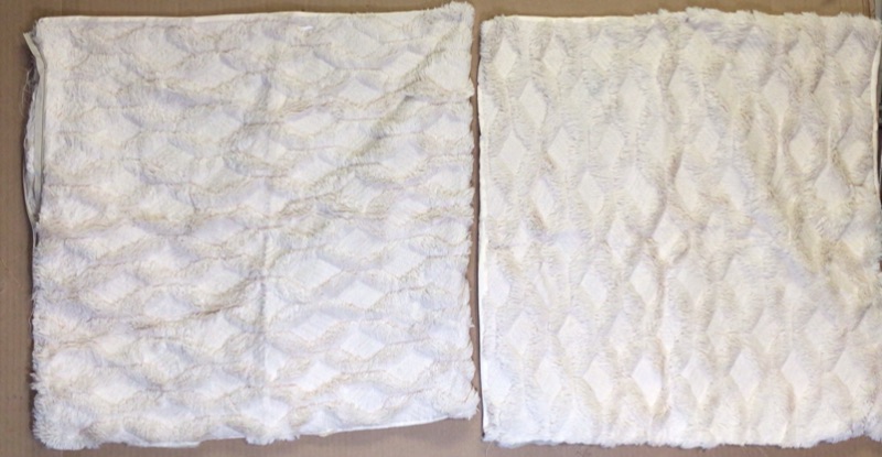 Photo 1 of 2 Pcs- Couch Pillow Covers- 23 x 23 inches- Off White/Ivory