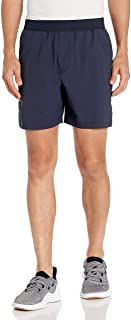 Photo 1 of Peak Velocity Men's All Terrain 7" Short with Elastic Waistband-Black- Size Medium