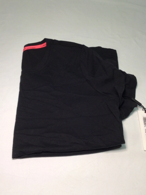 Photo 2 of Calvin Klein Women's Premium Performance Crew Neck Short Sleeve T-Shirt-Black- XL