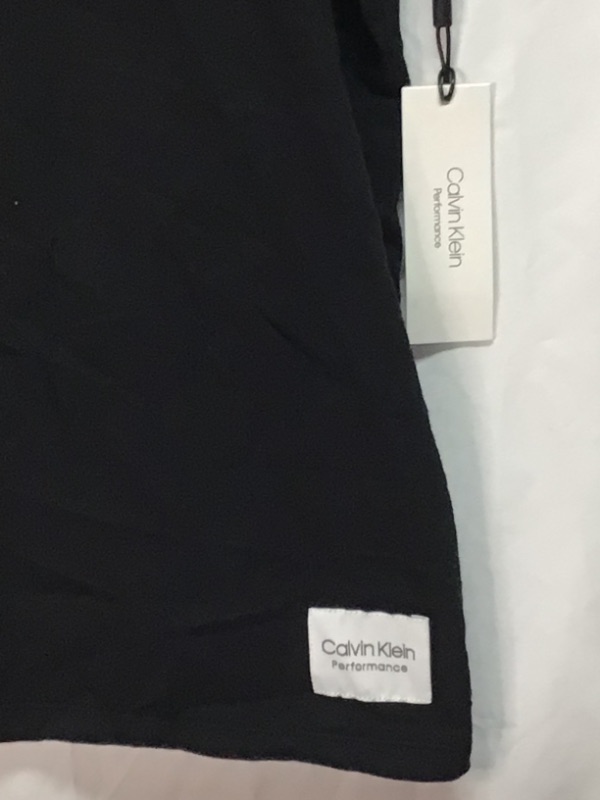 Photo 3 of Calvin Klein Women's Premium Performance Crew Neck Short Sleeve T-Shirt-Black- XL