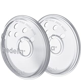 Photo 1 of Medela SoftShells Breast Shells for Flat or Inverted Nipples, Discreet Breast Shells for Your Unique Body, Flexible and Easy to Wear, Made Without BPA