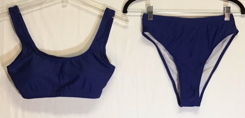 Photo 1 of Women's Two Piece Swimsuit Bikini- Blue- Size Small