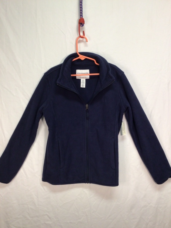 Photo 1 of Boys Fleece Pullover by Amazon Essentials- Navy Blue- Size 10