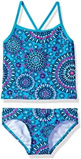 Photo 1 of Kanu Surf Girls' Melanie Beach Sport 2-pc Banded Tankini Swimsuit- Size 14
