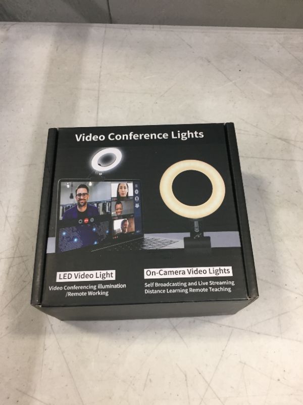 Photo 2 of Video Conference Lighting, Zoom Light, Streaming Light, Laptop Light for Computers, Monitors, and Laptops for Remote Working, Distance Learning, Webcam and Zoom Calls, Self Broadcasting etc

