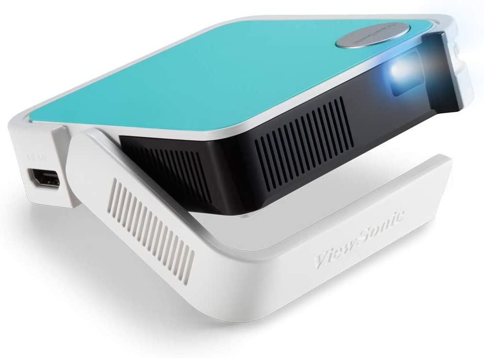 Photo 1 of ViewSonic M1 Mini+ Ultra Portable LED Projector with Auto Keystone, Bluetooth JBL Speaker, HDMI, USB C, Stream Netflix with Dongle (M1MINIPLUS)
