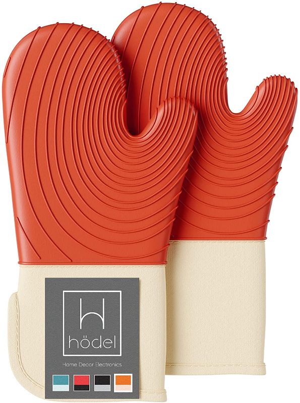 Photo 1 of 2PC LOT
 Silicone Oven Mitts Orange Set of 2 Piece Oven Gloves for Kitchen Use, with Quilted Liner, Flexible Oven Mits, Soft Heat Steam and Water Resistant Mittens, Protect from Hot Surfaces Pot Holders

2 Pack Hair Catcher, Upgrade Hair Drain Cover for S