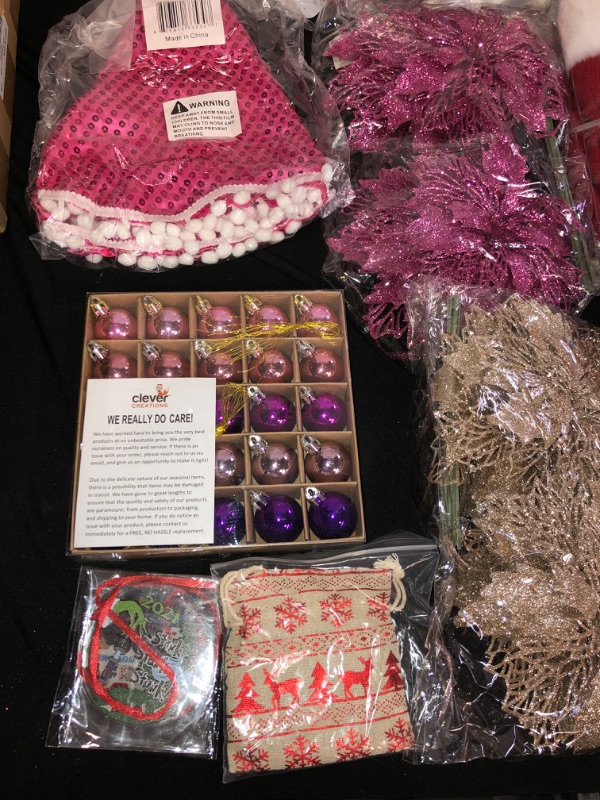 Photo 1 of 10PC LOT
MISC CHRITMAS ITEMS, SOLD AS IS 