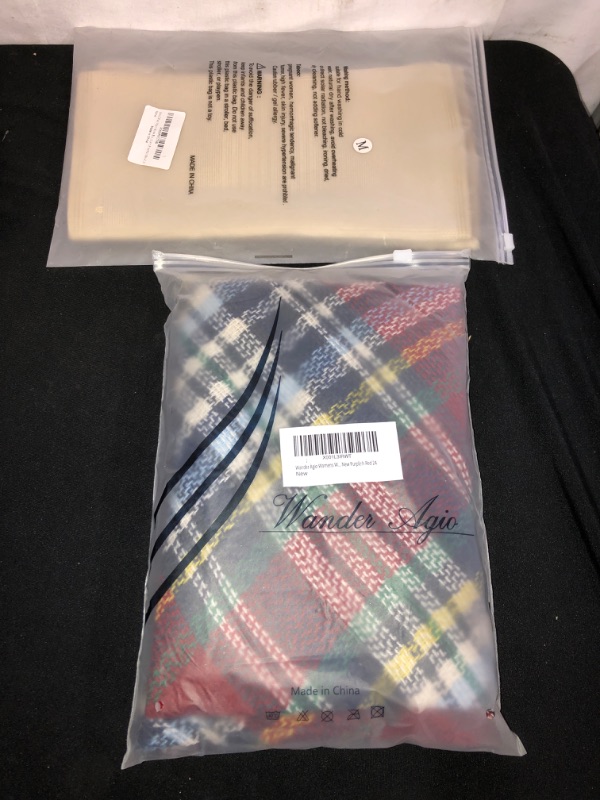 Photo 3 of 2PC LOT
Wander Agio Womens Warm Long Shawl Winter Wraps Large Scarves Knit Cashmere Feel Plaid Triangle Scarf

Vlela 2 Pack Warm Knee Brace, Lightweight Worn Under Pants Compressive Support Sleeve for Men and Women, Convenient for Sports and Knee Pain Rel