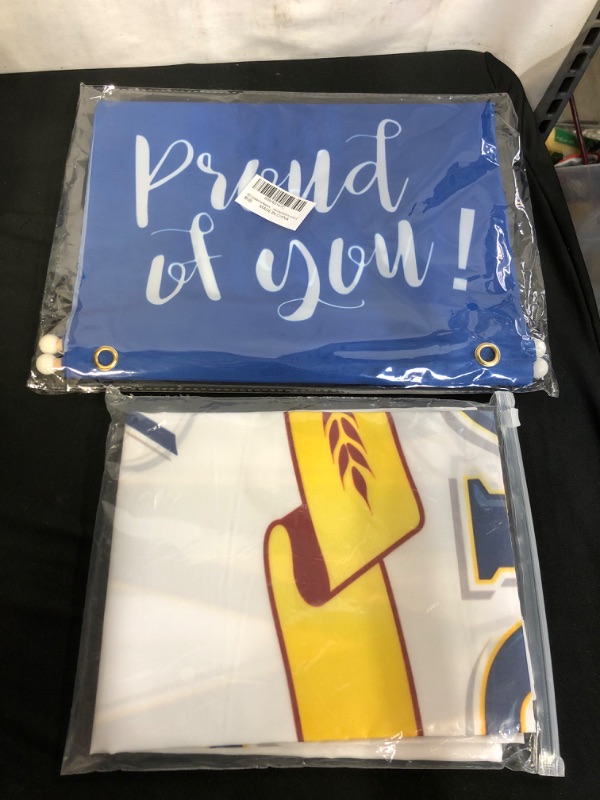 Photo 3 of 2PC LOT
2021 Graduation Banners - Graduation Porch Sign 2021- Class Of 2021 Graduation Party Supplies - 2021 Graduation Decorations Banners color-2

kxybz Modelo Beer Flag 3' X 5' Indoor Outdoor Banner Home Garden Decoration

