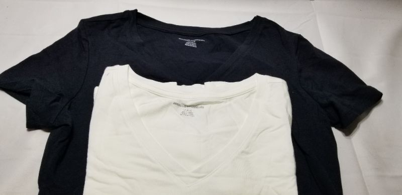 Photo 1 of Women's V Neck Shirts, Small, 2 Pieces