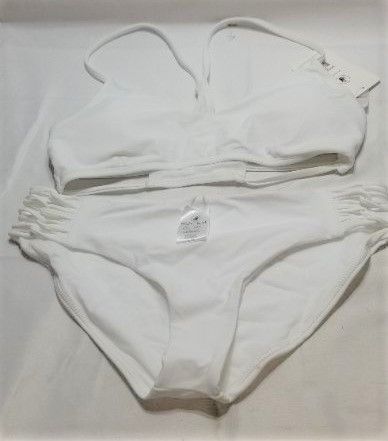 Photo 1 of BODY GLOVE TWO PIECE SWIMWEAR, WHITE, LG