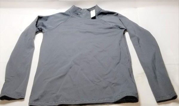 Photo 2 of  Long-Sleeve Rashguard rash-guard-shirts, Dark Gray, KIDS Large 10