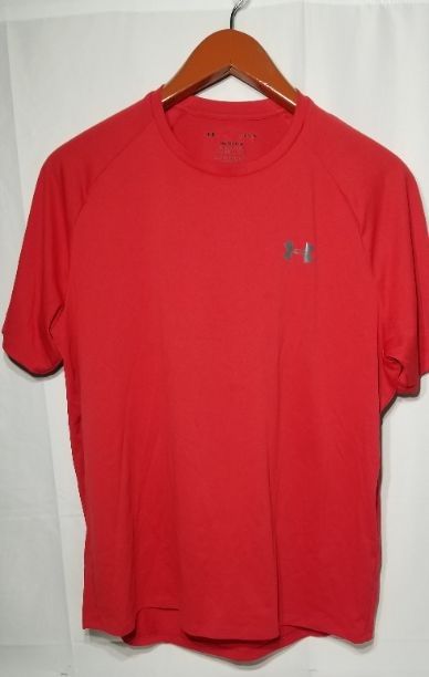 Photo 2 of Men's UA Velocity Short Sleeve, RED, LG