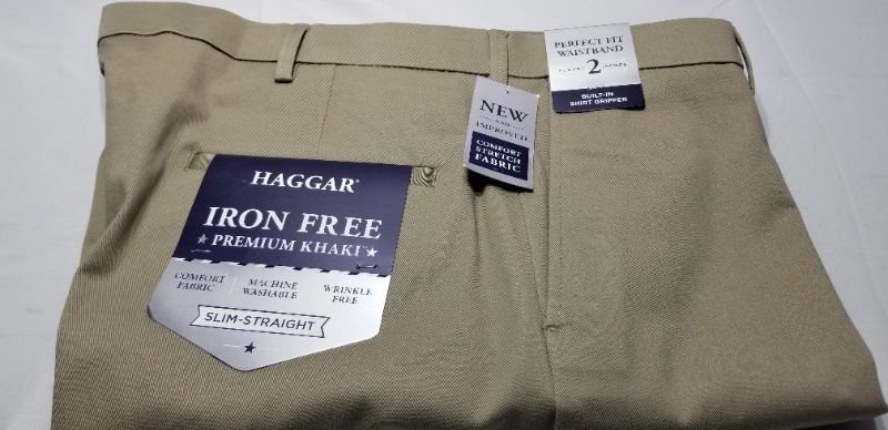 Photo 2 of Haggar Slim-Straight Pants 38W x 30L