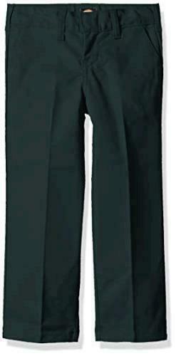 Photo 1 of Dickies Kids Boys' Big Flexwaist Flat Front Straight Leg Pant,, Black, Size 20 