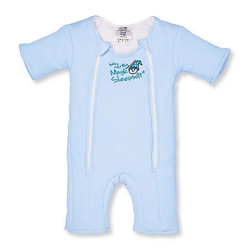 Photo 1 of BABY MERLINS MAGIC SLEEPSUIT, BLUE, LARGE (6-9 MOS) (18-21 LBS)