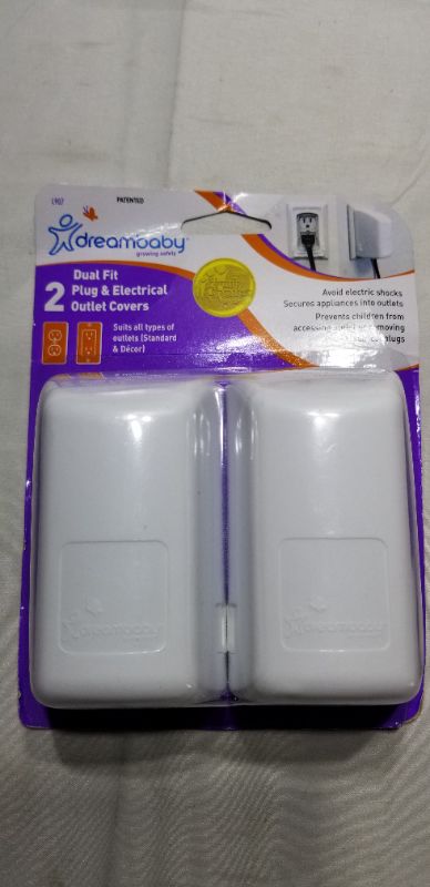 Photo 2 of Dual Fit Plug & Electrical Outlet Covers - 2 Pack