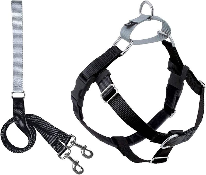 Photo 1 of 2 Hounds Design - Dog Harness (Freedom Without Pulling), Adjustable Control, Soft and Comfortable for Easy Dog Walking, for Small, Medium and Large Dogs, Made in the USA
