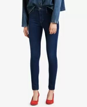 Photo 1 of  Levi's Women's 720 High-Rise Super-Skinny Jeans in Long Length